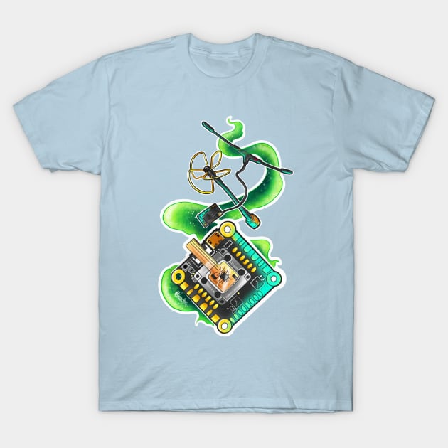 magic fpv smoke T-Shirt by Mrwigglesfpv